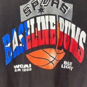 Spurs vintage Baseline Bums jersey 98-99 champs